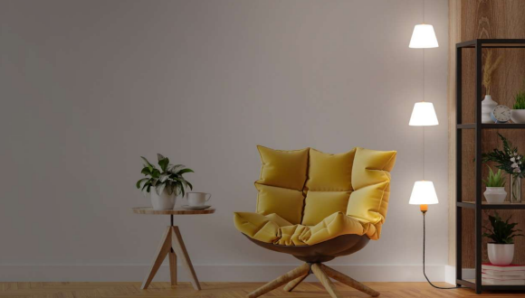 Coluna Água Viva Minimalista Chão Teto 1 Coluna Água Viva Minimalista Chão Teto