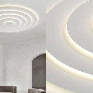 Sobrepor Minimalista Onion Led