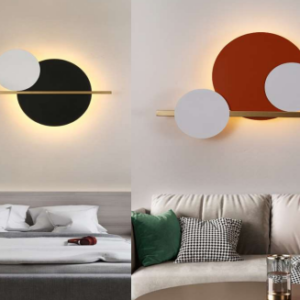 Arandela Minimalista Eclipse Decora Luxo